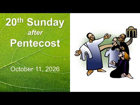 October 11, 2026 worship