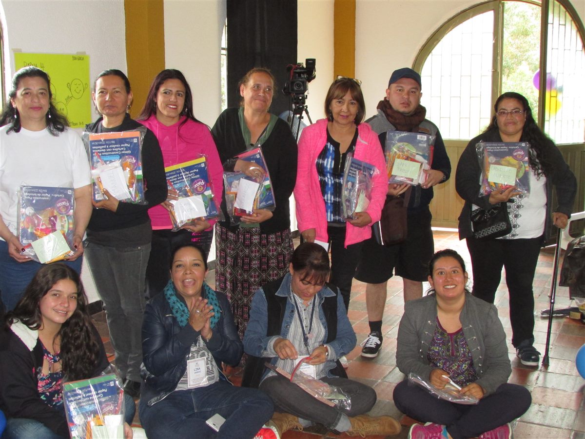 Mount Olive members with global ministry companions